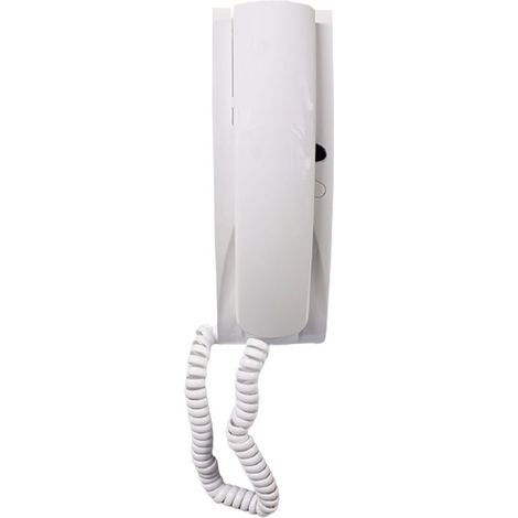 Vimar – Interphone mural électronique 5 fils – Compatible systèmes AC – Communication bidirectionnelle – Installation rapide – Couleur blanche (1/5)