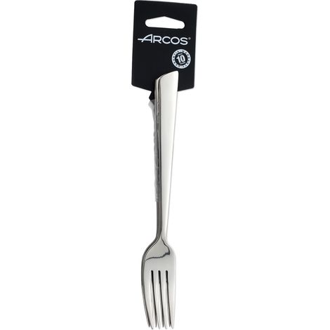 Table Fork Set Arcos Tuscany 574700 une pièce en acier inoxydable 18/10 monobloc, 3 pièces et 20 cm de lame sur présentoir.