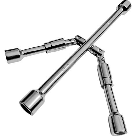 Klappbarer Halter für Radmuttern/Radbolzen an Pkw oder Transportern – Passend für 17 mm, 19 mm, 21 mm und 23 mm Sechskant (1/5)