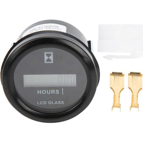HX748Y LCD-Elektronik-Timer mit hoher Genauigkeit – Betriebsstundenzähler für Pkw und Baumaschinen