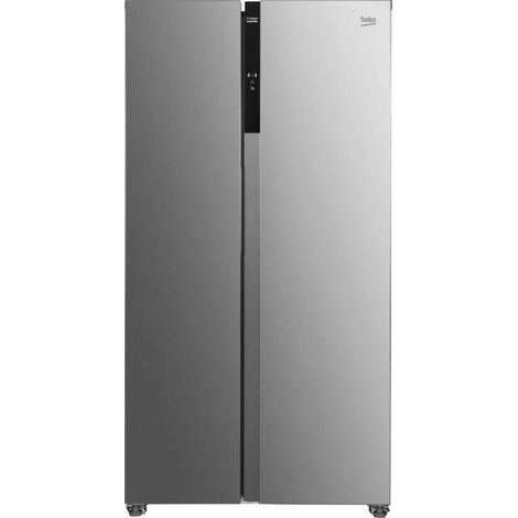 Beko – Réfrigérateur Side by Side GNO5323XPN – Froid ventilé – Volume 532 L – Classe D – Dimensions 177 x 91 x 67 cm – Inox