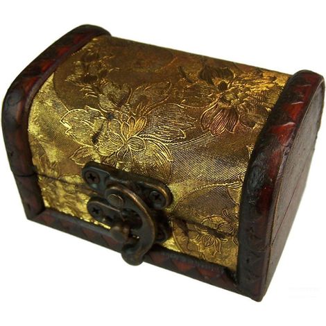 Boîtes Coloniales Med - Panneau Doré- Vendu par 1