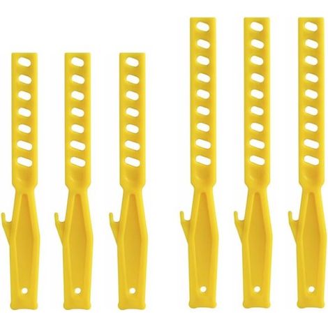 Bâtonnets Mélangeurs pour Peinture Lot de 6 - 15 cm et 20 cm - Spatules de Mélange pour Peinture Art et Bricolage (1/5)