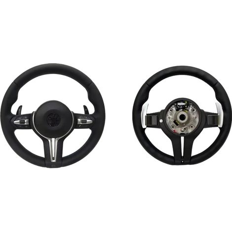 Volante de cuero y fibra de carbono, hecho a medida para modelos de vehículos de lujo, M5 (1/2)