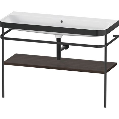 Duravit Happy D.2 Plus c-bonded Set avec console métallique,