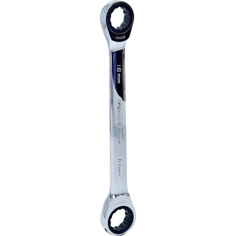 KS Tools - Clé polygonale à cliquet GEARplus®, 16x18 mm  , sans carte support - 503.4506-1 (1/4)