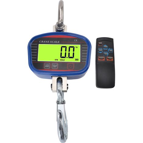 Electronic Hanging Scale with Hook Remote Control 2000kg High Accuracy Handheld Weighing Scale (1/5)