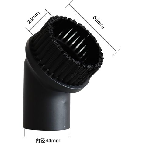 Zubehör für Industriestaubsauger BF502/BF585: Rundbürstenkopf/Runddüse, Bürstenkopf-Aufnahme (Innendurchmesser 44 mm) (1/5)