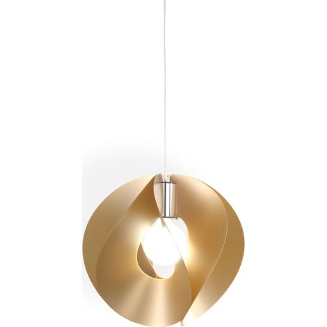Lampadario a sospensione ATOM Oro diametro 54x h50 cm (1/2)