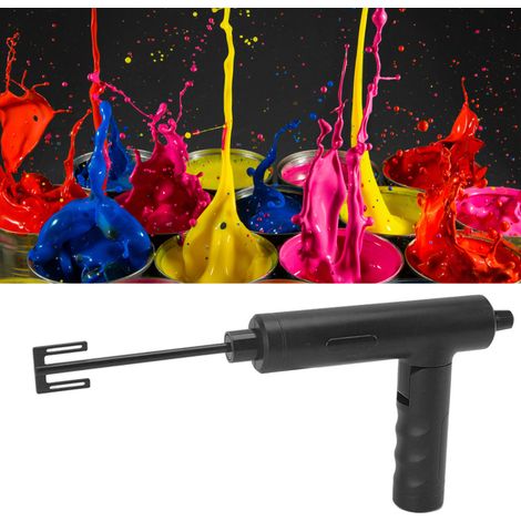 Baton Mélangeur Électrique rechargeable USB portable FOLDABLE pour Résine Époxy avec 4 Fouets métalliques et 2 Agitateurs - Model 18650 - Métal - 173g (1/5)