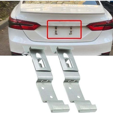 Pack of 2 License Plate Holders - Universal Car Trailer License Plate Holder - License Plate Cover (1/5)