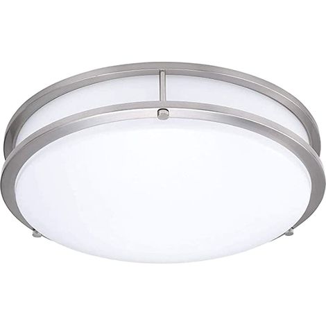 Plafonnier LED encastré à intensité variable, grand angle de faisceau, lumière uniforme, haute transmission lumineuse pour espace de vie ou de travail (1/5)