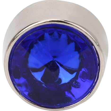 20 rivets ronds en alliage, pour la décoration de chaussures, vêtements et sacs à faire soi-même, livrés avec 20 rondelles, 12 mm, bleu foncé. (1/5)