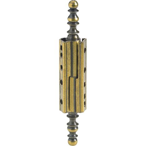 Lot de 2 paumelles acier pour meuble HETTICH, L.40 x l.10 mm (1/2)