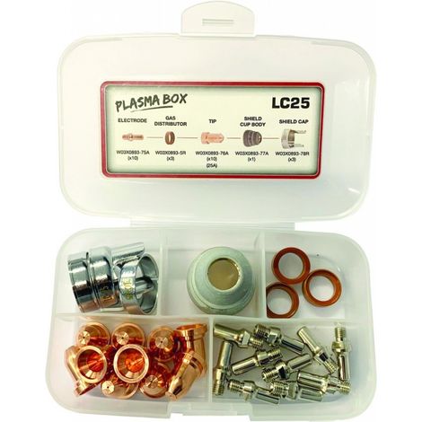 Boite de maintenance pour torche plasma LC25 - SAF-FRO - W03X0893-118A