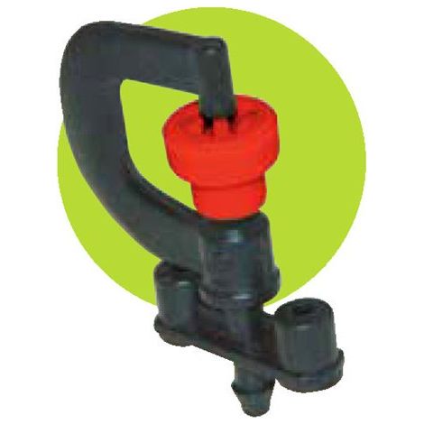 Micro-arroseur à rotor rouge, 50 L/H, irrigation en vrac 10126