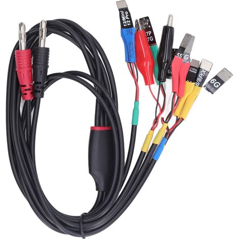 Gleichstromkabel mit 2 Anschlüssen, Kupferkern, Überlastschutz, Netzkabel für die Reparatur elektronischer Geräte (1/5)