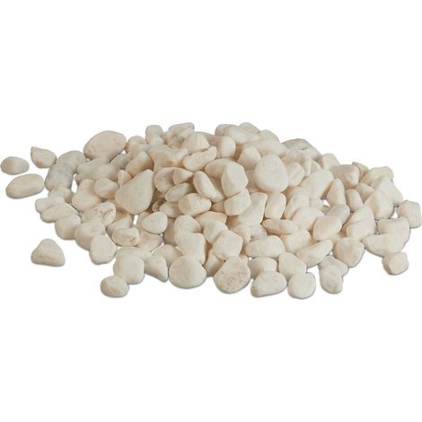 Marmorkies wei 25 40 mm