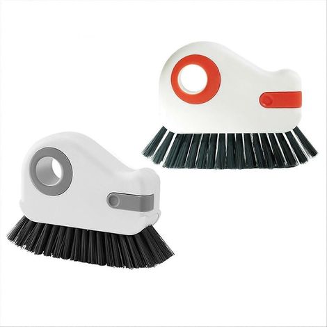 Lot de 8 pièces Groove brosse de nettoyage fenêtre Track Grout nettoyeur outil Grip brosse (1/5)