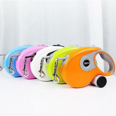 MINE Main pour animal de compagnie tenant la corde main de chien tenant la corde sac poubelle rétractable automatique 3 m 8 m petits et moyens chiens teddy/golden retriever (1/5)