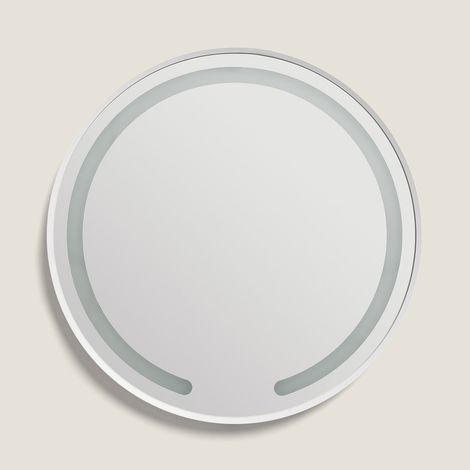 Espejo Baño con Luz LED y Antivaho Ø60 cm Nour Seleccionable (Cálido-Neutro-Frío)