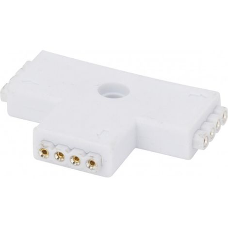 Conector Rápido T Hembra Tira LED 12/24VDC RGB