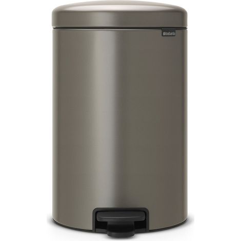 PATTUMIERA PEDAL BIN LT.20 PLATINUM (1/5)