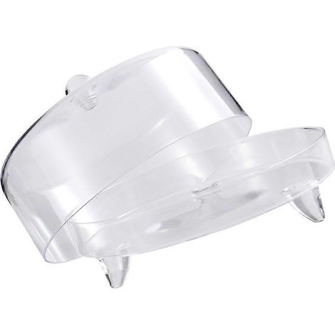 Couvercle alimentaire en acrylique pour plateau à gâteaux, porte-desserts ménagers, 2 ensembles inclus (1/5)