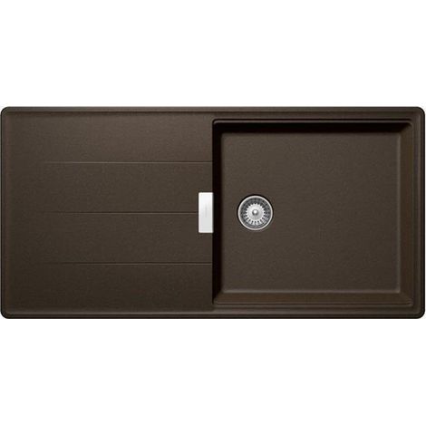 Schock Einbauspüle Cristadur Tia D-100L A Bronze BRO Exzenterbedienung (1/3)