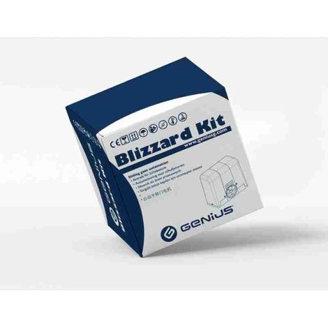 104015 Kit Portail Coulissant Blizzard Enc Kit 900 433 Mhz - Rc Genius 104015 Faac 741 (1/2)