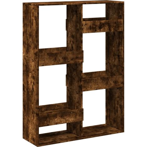 Maison Exclusive - Raumteiler Räuchereiche 100x33x135 cm Holzwerk