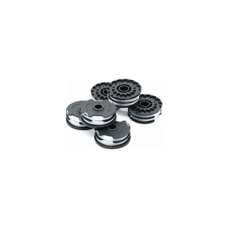 Paquet de 6 bobines de rechange pour tondeuses à gazon LIDL Parkside PRTA 20-Li A1, XU, B2, C3, PRT 550 A1, A3, PRT 300 A1 - (1/4)