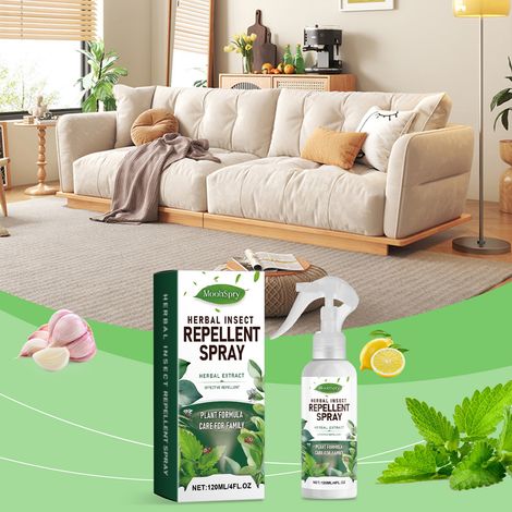 Pflanzliches Insektenschutzspray für Zuhause, Wohnzimmer, Küche und andere Räume – 120 ml -- BIEMMEDUE (1/5)
