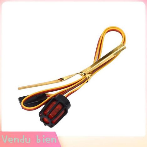 Garosa Lumière LED de voiture télécommandée Lampe de poche LED télécommandée pour voiture, lampe d'alarme, balise jeux piece Rouge (1/4)