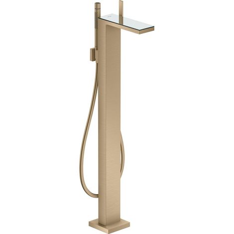Mitigeur bain à un levier AXOR MYEDITION encastré, sans plaque, bronze brossé