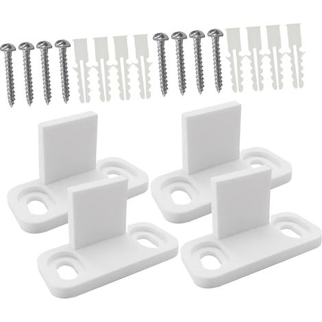 Guide de sol pour porte de grange coulissante plastique (1/5)