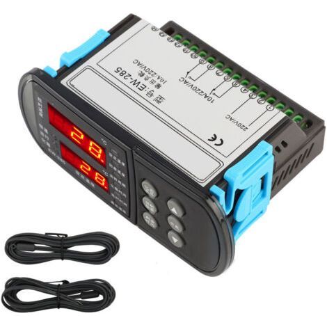EW-285 AC220V Digital Controller Cooling Controller Defrost Thermostat for Cold Storage Freezers (1/4)