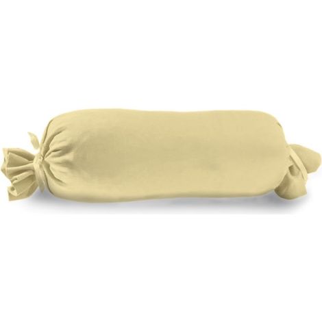 Vario Kissenbezug Jersey für Nackenrolle, pfirsich, 15 x 40 cm Dekokissen