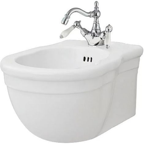 Bidet Hermitage sospeso cm. 55x36 bianco lucido di Art Ceram (1/5)