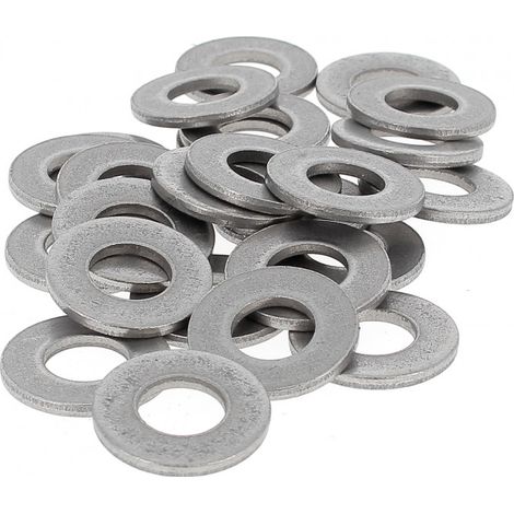 Sachet de 100 Rondelles "M" Ø 20 Acier Brut NFE 25513
