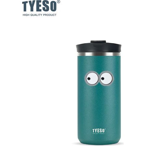 Cafetière/théière à piston en acier inoxydable (verte, 750 ml) avec double isolation. (1/2)