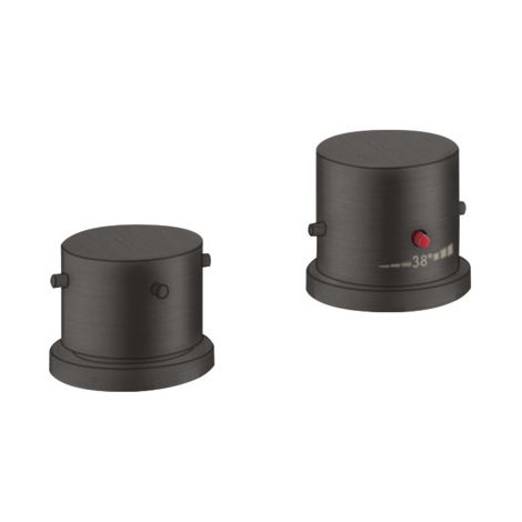 hansgrohe AXOR Starck 2-Loch Wannenrandarmatur mit Thermostat und (1/3)