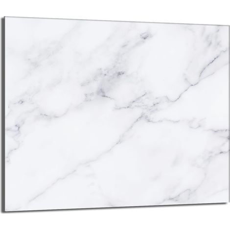 Protezione per piano cottura in vetro 60x52 Marmo (1/5)