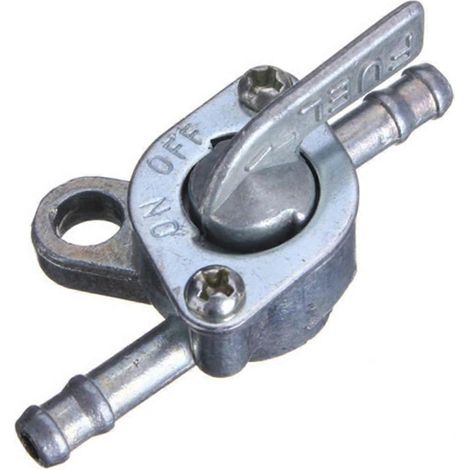 Robinet de réservoir d'essence universel de 6 mm pour motos, scooters et cyclomoteurs, avec fonction de fermeture (1/5)