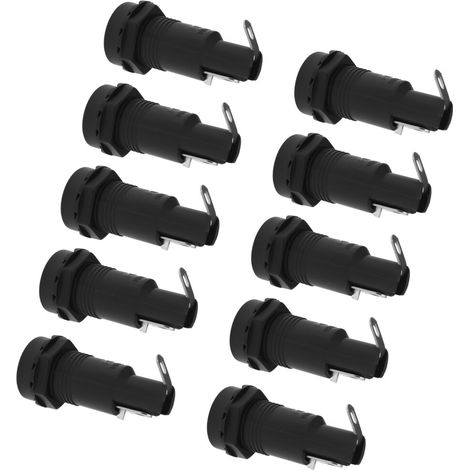 10A 250V 5x20mm Sicherungshalter, 10 Stück, Kartons