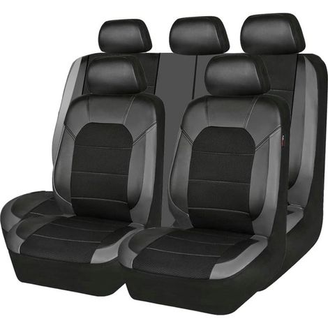 Universal Car Seat Covers for Renault Scenic 3 Megane Sport Megane 2 Megane 3 Megane II Megane Scenic Car Accessories Grey (1/5)