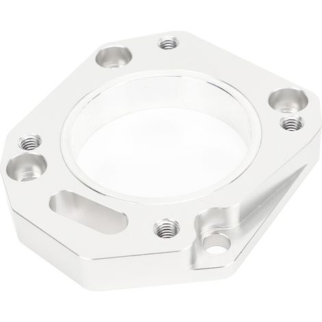 Eloxiertes Doppeladapter-Drosselklappengehäuse, verstärkte Dichtung, RBC RRC Ansaugkrümmerflansch-Ersatz für Acura K20 K24 Motor (1/5)