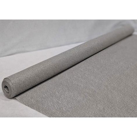 Tissu géotextile - Non tissé - 100% polypropylène - 1x25m - Anti-mauvaises herbes - Résistance racines