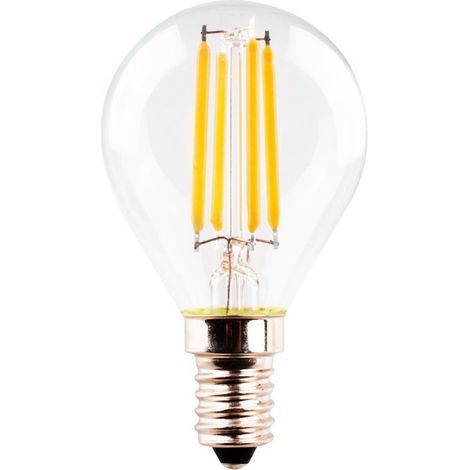 4.5W LED Bombilla de caída (40W) E14 470LM 2700K Retro-LED HD LED Bombilla de caída 4.5W (40W) (por 10)