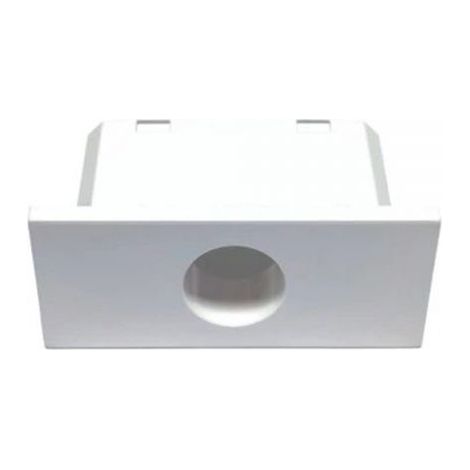 Televes – Cover bianca Vimar Linea per presa coassiale TV, 1 foro - 529223